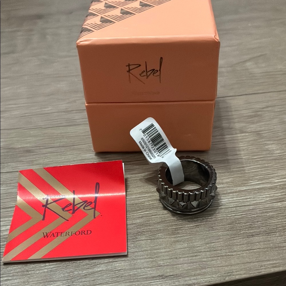 Waterford Silver Jewelry Ring New